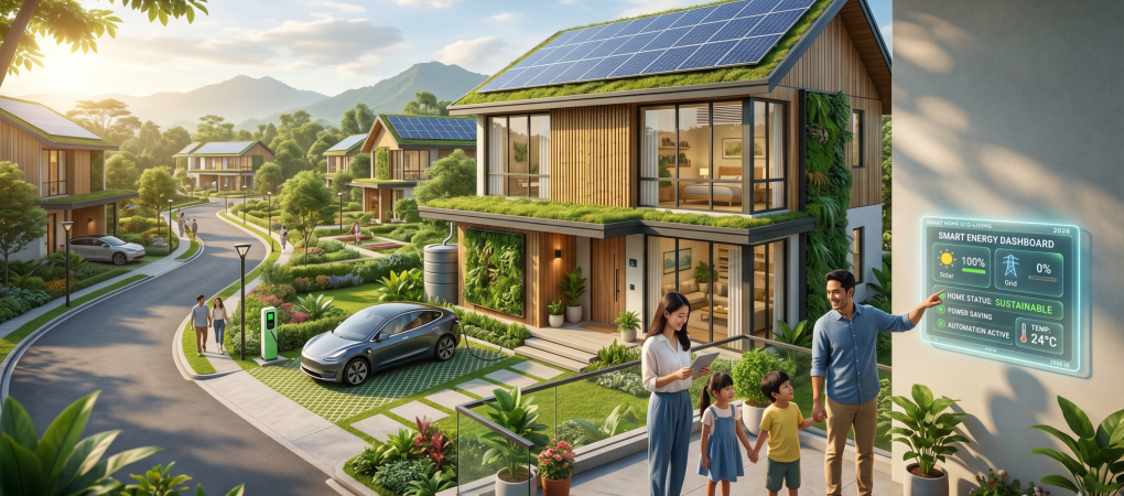 Tren Eco-Living dan Smart Home - Standar Baru Hunian 2026 real estate