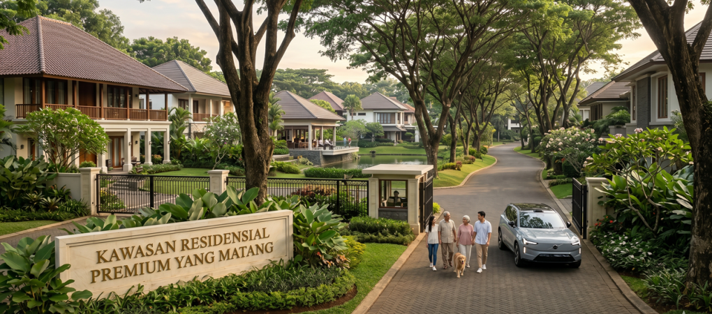 Kawasan Residensial Premium yang Matang